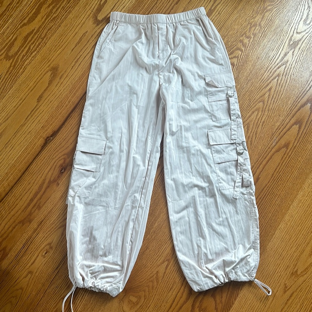 Game day Couture Parachute Cargo Pants - beige - size L